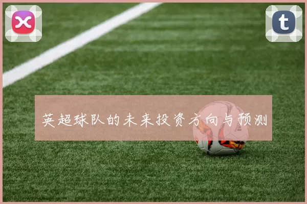 英超球队的未来投资方向与预测